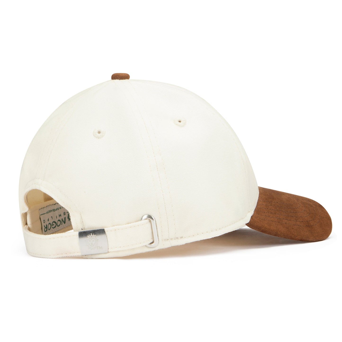 NEVER-ENDING WHITE BROWN SUEDE CAP