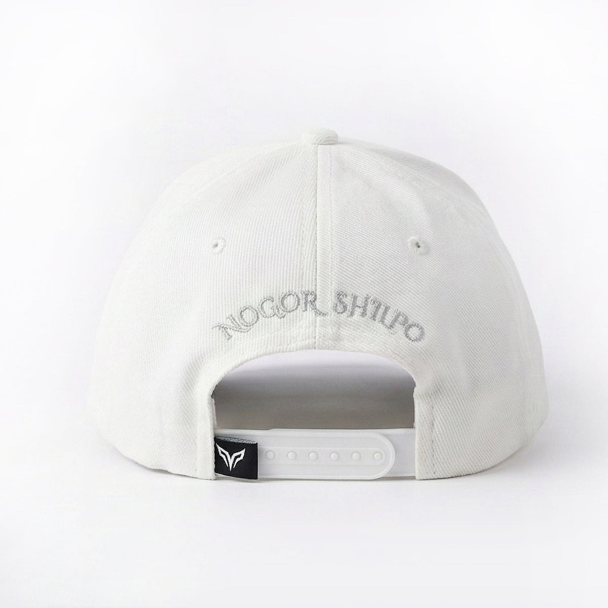 NOGOR SHILPO WHITE & GREY SNAPBACK BASEBALL CAP NOGOR SHILPO