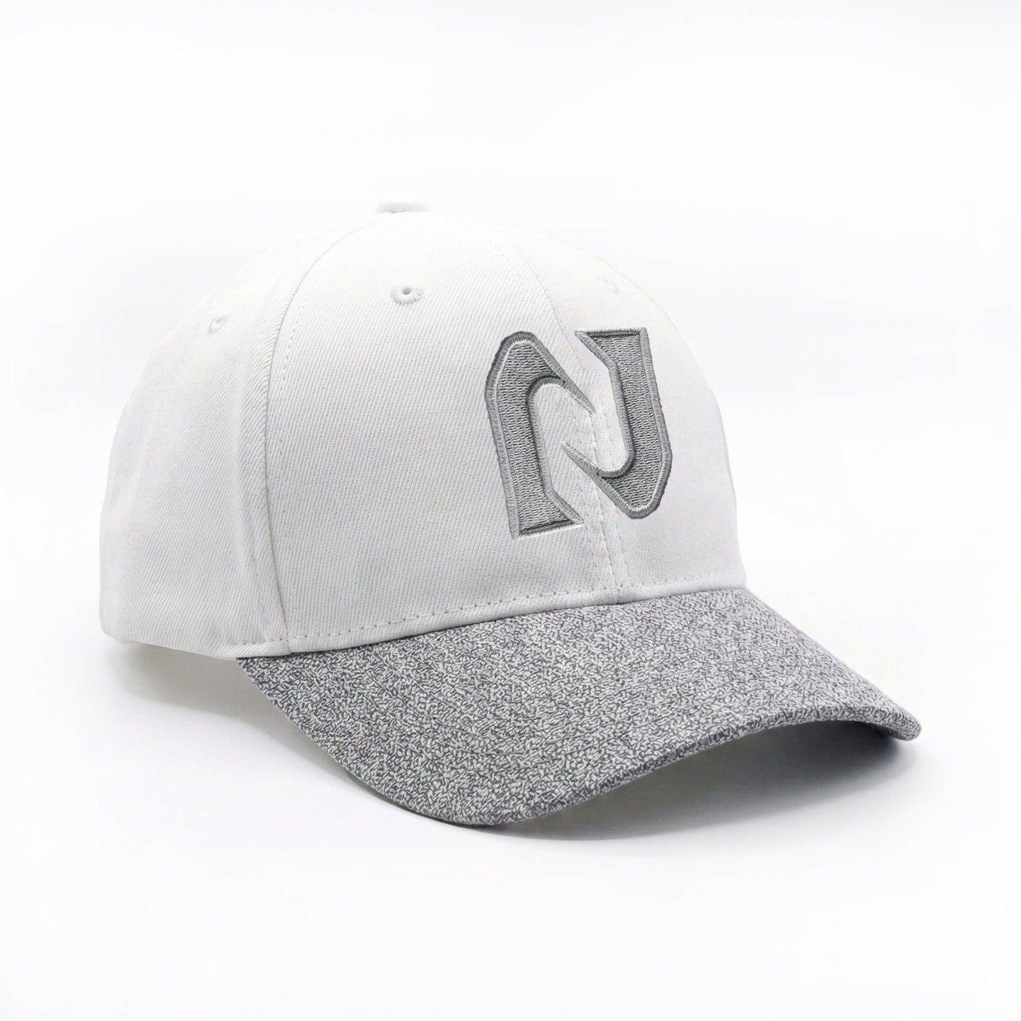 NOGOR SHILPO WHITE & GREY SNAPBACK BASEBALL CAP NOGOR SHILPO