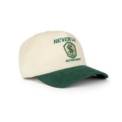 NEVER LIE NEVER SHY 1928 VINTAGE SUEDE BRIM HAT