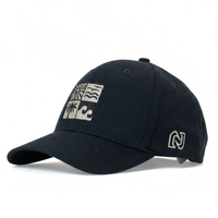 PREMIUM STREETWEAR BLACK CAP – SUN WAVE DESIGN