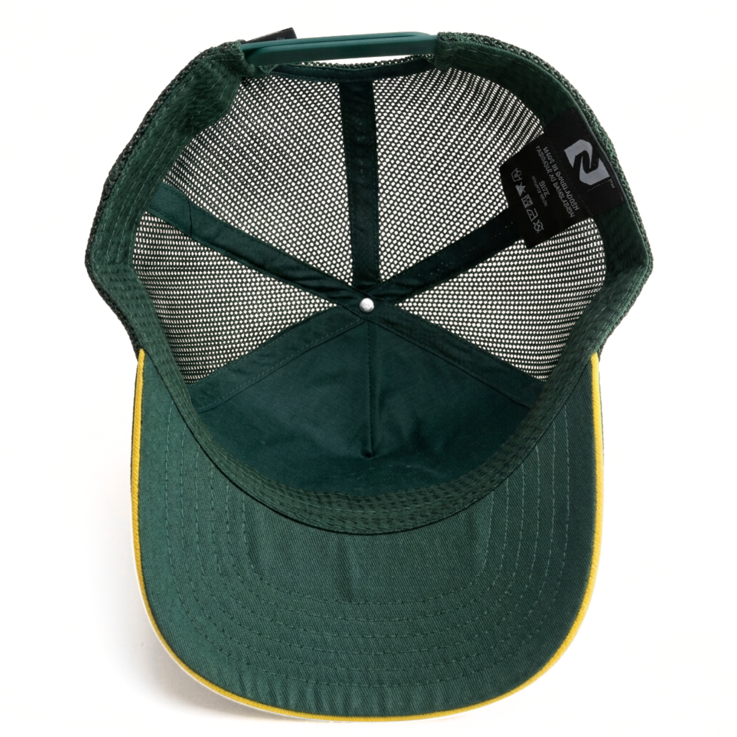 Brazil Football Fan Trucker Cap – Green Mesh Baseball Cap
