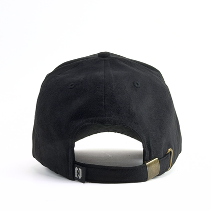 Never Stop Dreaming Black Suede Cap