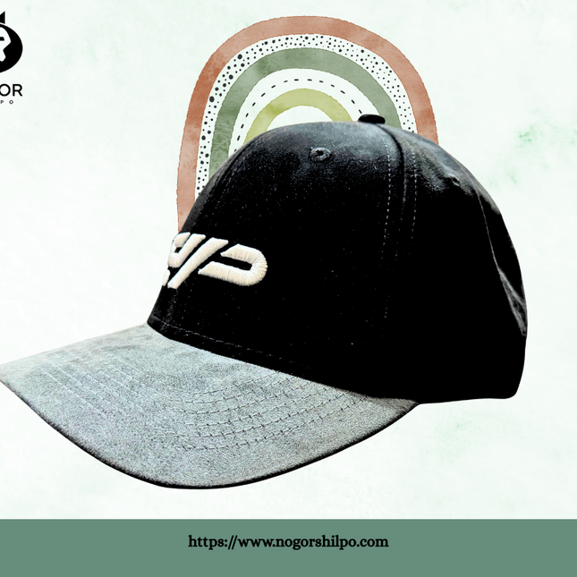 Premium Black Baseball Cap – Unisex Adjustable | Nogor Shilpo NogorShilpo