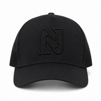Blackout Performance Trucker Cap with Tonal N Logo